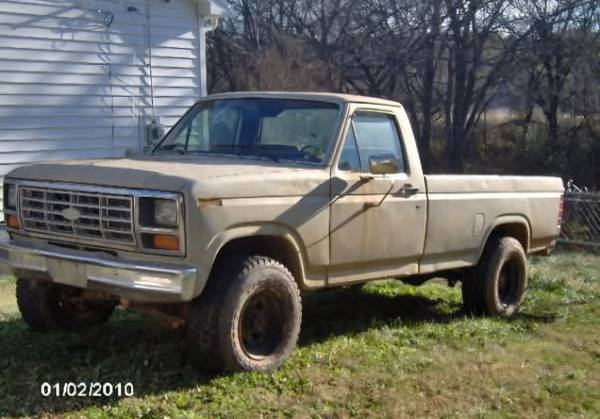 1980-86 Ford F350 4x4 running or project 1