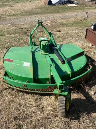 6’ John Deere brush hog 1