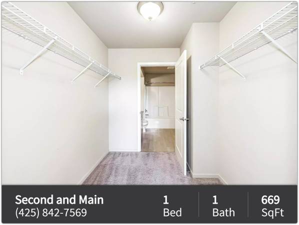 $2,100 / 1br - 669ft2 - 2 Months Free!! Our 1 BR, 669 Sq Ft awaits. Tour Today! (Renton)63874305847299121