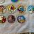 Vintage POGS 90's game - 156 POGS, 5 Slammers and 1 POG case 10 thumbnail