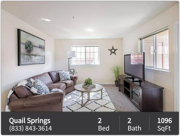 $1,550 / 2 habitaciones - 1096 pies cuadrados - 2 habitaciones 2 baños - ¡alquiler para otoño! ¡Un mes gratis! (Richland - Centro de Tránsito Knight St)63829732863233120