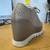 Steve Madden Tan Perforated Platform Wedge Shoes Size 7.5M 18 thumbnail