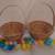 ~ 2 woven Easter baskets + 24 plastic eggs ~ 1 thumbnail