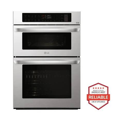 LG Stainless Wall Oven Microwave Combo 30" NEW in the BOX 1