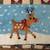 Christmas Reindeer Christmas Accent Rug 1 thumbnail
