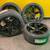 20 x9.5 11 black Dodge Charger Hellcat wheels and tires 2604 Style 245 16 thumbnail