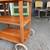 Rustic Wood Bar Cart 9 thumbnail