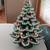 Atlantic Mold Green Ceramic Christmas Tree Flocked Musical Silent Nigh 5 thumbnail