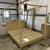 Article Lenia King Canopy Bed - Oak 1 thumbnail