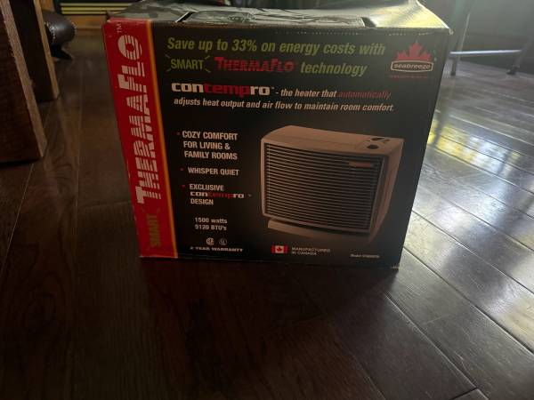 Seabreeze Contempro Smart Thermaflo Space Heater (Model SF6000TA) 1