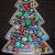 2010 Hallmark Dancing Lights Christmas Tree VTG/WORKS/RARE/NWT/DC/3 AA 12 thumbnail