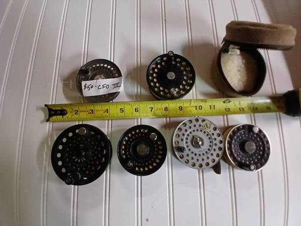 Various Fly Spools, mostly Orvis 1