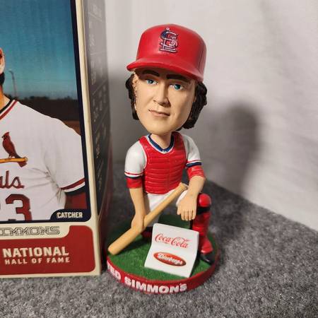 St. Louis Cardinals - Ted Simmons (Catcher) HOF 2020 - Bobblehead 7/31 1