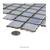 Merola Tile Hudson Tangier Frost Blue Porcelain Mosaic Tile 16 thumbnail