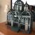 Antique Large Victorian Style Wooden Bird Cage 2 thumbnail