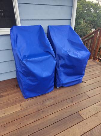 New (Two) SealSkin stackable chair covers 1