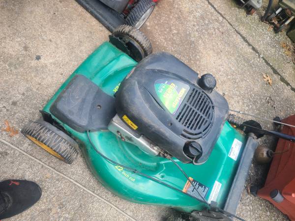 Weedeater self-propelled mower $ 150 near new 1