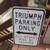 Vintage Triumph Sign 1 thumbnail