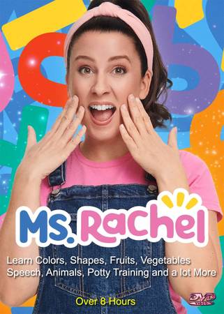 Ms Rachel Learning Dvd For Kids 1