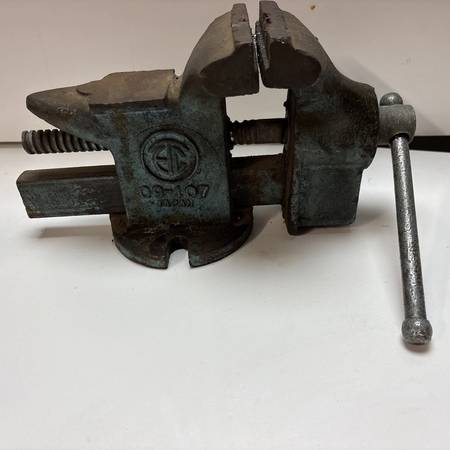 Vintage RARE ETC Vise Japan Model 09-409 4.5” Jaw Width 1