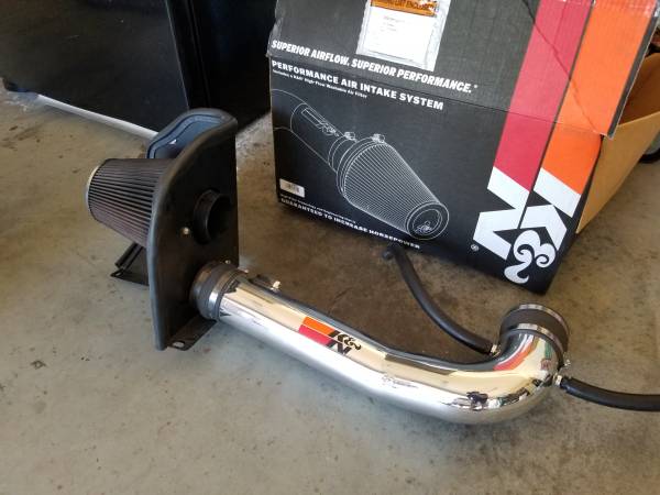 K&N Cold Air Intake 1