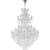 84 - Light Dimmable Tiered Chandelier 5 thumbnail