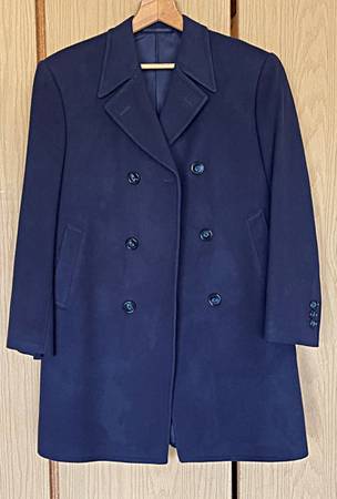 Double Breasted Cashmere Overcoat 1