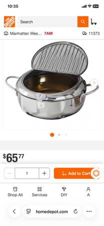 Frying pot multiple use  this weekend only $25 1