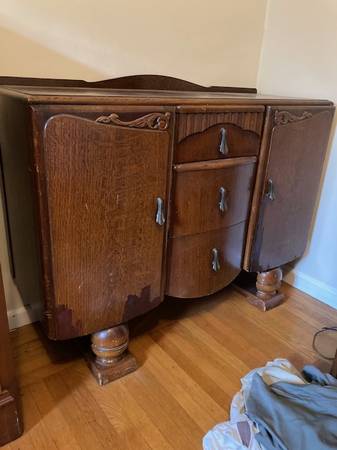 old fashioned, 20s sideboard available for pick up.... 1