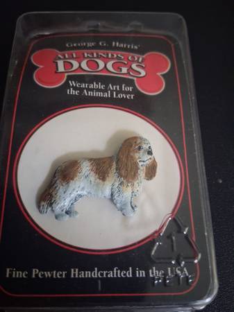 NEW! KING CHARLES SPANIEL PIN 1