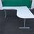 WHITE LEFT CORNER IKEA GALANT DESKS 16 thumbnail