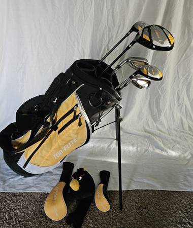 LEFT HAND "starter" golf set for player 5'2" to 5'6" 1