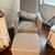 Swivel Rocking Chair and Ottoman - Grey - Like New 1 thumbnail