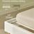 New Queen Bed Frame with Rattan-Like Adjustable Headboard, Oak Beige 2 thumbnail