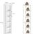 6-Cube Vertical Bookcase Storage Organizer | White | New in Box 2 thumbnail