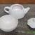 Vintage KATE WILLIAMS Wagon Wheel Pink 3 set Tea for ONE 6 thumbnail
