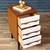 Mid-Century Two-Tone Lacquered & Walnut Night Stand, c.1960’s 3 thumbnail