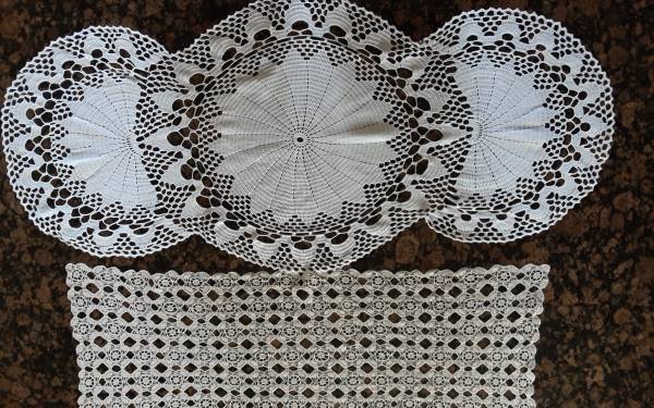 Handmade crochet two piece set never used 1
