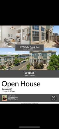 Open house 🏡 Saturday 8/9 12pm-2:30pm 1