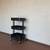 One New Heavy Duty Black 3-Tier Utility Cart Storage Shelving 1 thumbnail