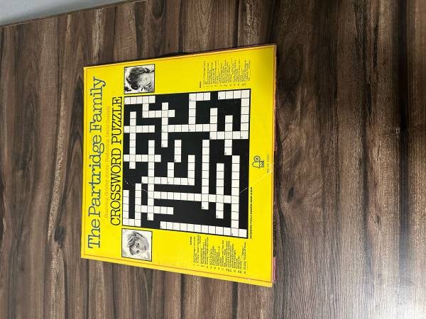 THE PARTRIDGE FAMILY CROSSWORD PUZZLE BELL 1122 STEREO LP 1973 David Cassidy 1