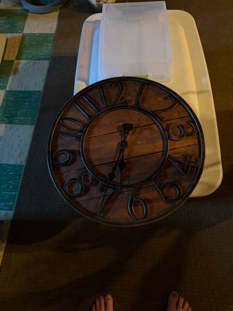 20" wall clock 1