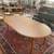 Refinished Danish Teak Round/Oval Dining Table Vintage Mid Century Tab 12 thumbnail