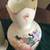 Pair  of Tall Porcelain European Vases 3 thumbnail