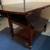 All solid wood with drop-leaf oval dining table 2 thumbnail