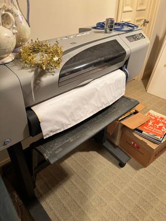 Large format printer for floor plans 1