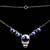 Vintage Blue Delft Sterling Silver Necklace 2 thumbnail
