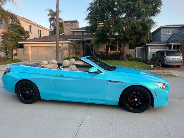 2012 BMW 640i Convertible 2D 3.0 Turbo 75k miles - $15,500 (San diego)63470773128065123