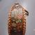 Vintage 60s 70s pastel floral tooled leather saddle bag purse boho 3 thumbnail