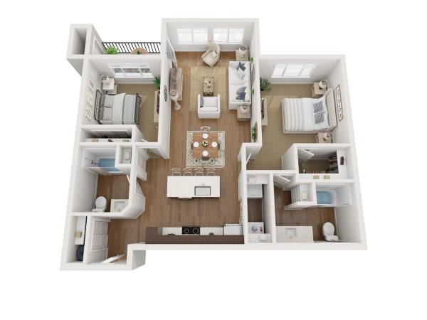 $2,191 / 2br - 1049ft2 - Business center/Coworking spaces, Theatre-inspired media room (Kitsap)63884892976387121